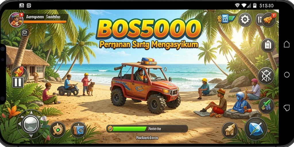 Tampilan gameplay CASUAL yang mengasyikkan dan berwarna-warni.