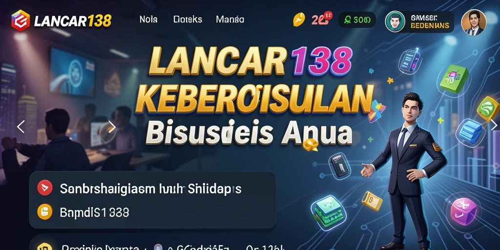 Tampilan gameplay LANCAR138 dengan tantangan bisnis yang seru.