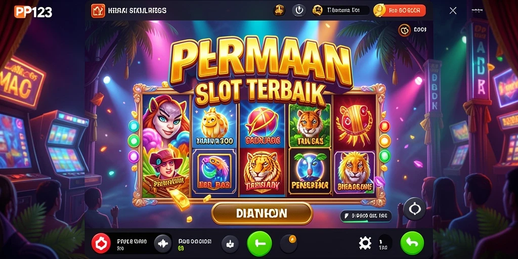 Gameplay Slot yang menarik dan penuh warna dalam PP123.