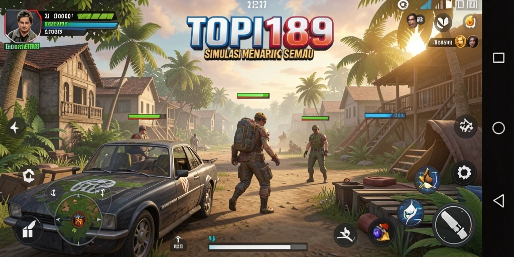 Screenshot gameplay TOPI189 yang menampilkan aksi seru dalam simulasi.
